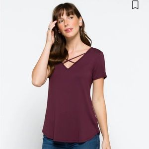 StitchFix EMORY PARK Dulce Short Sleeve Knit Top Size Large